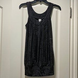 HeartSoul Black Sparkly Sequin Top